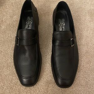Black Salvatore Ferragamo Men’s Shoes